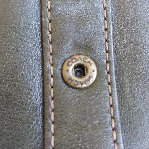 Coach legacy Garcia 65th Anniversary🫒 olive & Aqua  Vachetta  rare💚 1941 - Picture 9 of 13